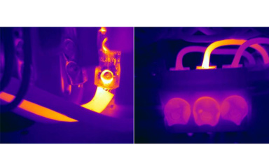 Flir Duo Pro R可遠(yuǎn)距離俯視巡檢整個(gè)電力電纜，找出隱患所在。